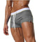 Img 9 - Europe Men Solid Colored Trendy Design Beach Breathable Pants Shorts Swim Beachwear
