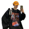 Img 5 - American High Street Round-Neck Sweatshirt Hip-Hop Trendy Loose oversize Vintage Tops