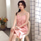 Cotton Pyjamas Women Summer Teens Camisole Solid Colored Sexy Dress Sleepwear