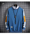 IMG 113 of Round-Neck Long Sleeved Sweatshirt Trendy Tops Undershirt Outerwear