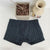 Japanese Cotton Men Young Pants Upsize Loose Trunks Plus Size Mid-Waist Shorts