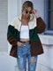 IMG 123 of Popular Spliced Women Europe Personality Trendy Casual Color-Matching Windbreaker Zipper Cardigan Outerwear