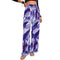 Img 7 - Long Pants Popular Women Green Printed Loose Wide Leg Casual