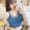 Plus Size Bare Back Strap Popular Bralette Innerwear Thin Sporty Tank Top Activewear