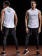 Sporty Sleeveless Hooded Sweatshirt Men Casual Tank Top Summer Outdoor T-Shirt Slim Look Tank Top