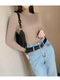 IMG 132 of Korean Office Slim Look Solid Colored Under Stand Collar Sweater Women Outerwear