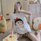 Summer Pajamas Women Short Sleeve Shorts Sweet Look Adorable Teens Cartoon Korean Loose Loungewear Sets Sleepwear