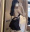 IMG 106 of Summer Pajamas Women Sweet Look Sexy Lace Bare Back Bow Slip Pyjamas Loungewear Sleepwear