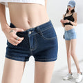 Img 2 - Summer KoreanLow Waist Denim Shorts Women Thin Stretchable Breathable Sexy Slim Look