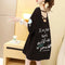 Img 6 - Popular insStudent Mid-Length Short Sleeve T-Shirt Women Summer Korean Loose See Through Bare Back Half Sleeved Tops