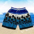 Img 14 - Summer Men Beach Holiday Casual Trendy Coconut Trees Shorts Beachwear