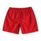 Solid Colored Polyester Beach Pants Men Gym Shorts