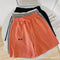 Img 3 - Sporty Short Women Summer Korean Loose High Waist insHong Kong Straight Bermuda Shorts Casual Beach Pants Bermuda Shorts