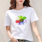 Img 9 - T-Shirt Women Cotton Short Sleeve Loose Plus Size Summer Trendy Half Sleeved Undershirt Tops ins