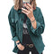 Europe Women Jacket Single-Breasted Casual Shirt Outerwear