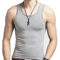 Img 5 - Men Slim Look Tank Top Breathable Sporty Youth Summer Fitted Under Tank Top