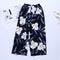 Img 2 - Cotton Wide-legged Pants Women Thin Plus Size Pajamas Popular Loose Long Outdoor