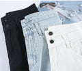 IMG 138 of Summer High Waist Denim Shorts Women Loose Slim Look Popular Casual A-Line Hot Pants Shorts