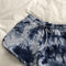 IMG 121 of Vintage Dye Printed Slim Look Wide Leg Casual High Waist Shorts Jogging Sporty Hot Pants Beach Women Activewear