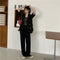 IMG 144 of Blazer Women Summer Korean Casual All-Matching Thin Elegant Loose Three-Quarter Length Sleeves Popular Suit Outerwear