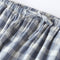 IMG 112 of Japanese Chequered Pajamas Pants Men Summer Cotton Double Layer Thin Bermuda Shorts Beach Home Shorts
