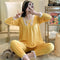 Long Sleeved Princess Pajamas Women Thin Korean Trendy Lace Sets Cozy Loungewear Outdoor Sleepwear