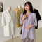 Img 1 - Blazer Women Summer Korean Casual All-Matching Thin Elegant Loose Three-Quarter Length Sleeves Popular Suit