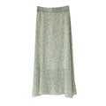 Img 7 - Mori Fresh Looking Elastic High Waist Floral Mid-Length Chiffon Skirt