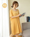 IMG 122 of Modal Pyjamas Women Summer Short Sleeve Loose Pajamas Thin Long Cotton Pregnant Woman Plus Size Sleepwear