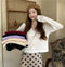 IMG 131 of chicShort Sweater Thin Solid Colored Bare Belly Tops Women Trendy Cardigan Outerwear