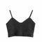 Img 5 - Korean Women See Through  Sexy Loose Short Tops Slim Look Sweater Camisole Camisole