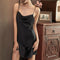 Streaming Popular Pajamas Women Summer Silk Strap Sexy V-Neck Replica Loungewear Pyjamas Sleepwear