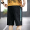 IMG 138 of Summer Casual Shorts Men Trendy Hong Kong Mid-Length Beach Pants Young Cargo Shorts