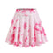 Img 1 - Women Dye Colourful Stretchable Flare Skirt Casual Mini Skirt