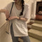 Img 1 - Lazy Plus Size Loose Splitted Short Sleeve T-Shirt Women Korean Popular insSolid Colored Tops All-Matching Undershirt