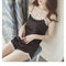 IMG 120 of Silk Pyjamas Women Summer Sexy Strap Lace Pajamas insTwo-Piece Sets Loungewear Sleepwear