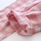 IMG 111 of Couple Chequered Pajamas Pants Japanese Summer Thin Women Cotton Plus Size Loose Home Sleepwear