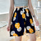 IMG 120 of Drawstring Cotton Pajamas Pants Women Summer Home Mid-Length Thin Adorable Japanese Loose Outdoor Beach Shorts