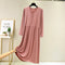 Long Sleeve Dress Women Modal Pajamas Loose Trendy Pyjamas Plus Size Pregnant Woman Mom Loungewear Sleepwear