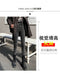 Img 9 - Dark Grey Stretchable Denim Pants Women Slim Look High Waist All-Matching Fitted Fit Pencil Pants