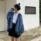 IMG 105 of BFHooded Cargo Women Student Korean Loose All-Matching Slim Look insLong Sleeved Jacket Tops Outerwear