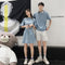 IMG 153 of Niche Trendy Couple Summer Short Sleeve T-Shirt Korean insPopular Elegant Dress Sets