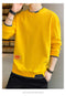 IMG 121 of Sweatshirt Trendy insRound-Neck Tops Loose Non Long Sleeved T-Shirt Outerwear