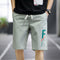 Img 1 - Summer Men Casual Shorts Straight Pants Sporty Cargo Mid-Length Beach