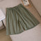 Img 13 - Cotton Blend Shorts Women Outdoor Plus Size Loose Wide Leg High Waist Bermuda Summer Bermuda Shorts