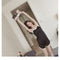 IMG 118 of Silk Pyjamas Women Summer Sexy Strap Lace Pajamas insTwo-Piece Sets Loungewear Sleepwear