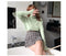IMG 127 of Korean Turtleneck Yarn Long Sleeved Sweater Women Thin Student Undershirt Tops Outerwear