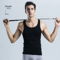 Img 8 - Cotton Men Tank Top Summer Youth Sporty Fitness Stretchable Under Tank Top