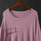 IMG 110 of Modal Cotton Pyjamas Women Pregnant Woman Summer Round-Neck Long Dress Plus Size Loose Loungewear Sleepwear