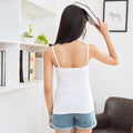 Img 3 - Summer Women Cotton Solid Colored Camisole Korean Slim Look Bare Back Fresh Looking Casual Camisole